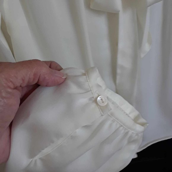 Mexx blouse in off-white. Size M - Picture 7 of 9